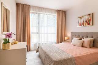 Апарт-отели La Mer Apartcomplex Золотые Пески Апартаменты с 1 спальней (для 2 взрослых и 1 ребенка)-3
